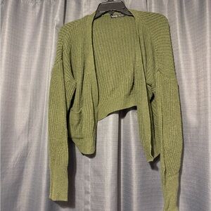SHEIN Olive Green Women's Cardigan